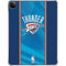 NBA Oklahoma City Thunder Blue Jersey iPad Pro 11in (2024) Clear Case