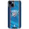 NBA Oklahoma City Thunder Blue Jersey iPhone 15 Clear Case