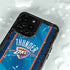 NBA Oklahoma City Thunder Blue Jersey iPhone 15 Pro Waterproof Case