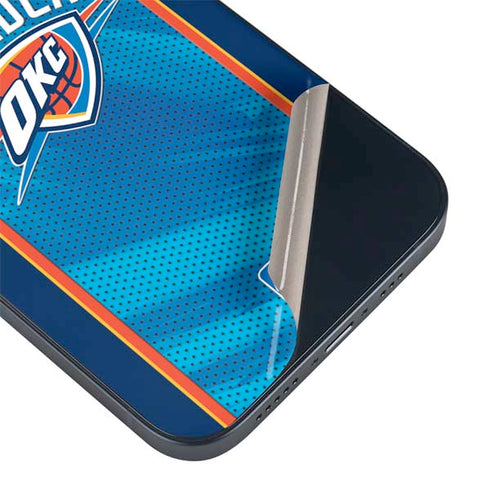 NBA Oklahoma City Thunder Blue Jersey iPhone 15 Skin