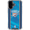 NBA Oklahoma City Thunder Blue Jersey iPhone 16 Clear Case