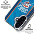 NBA Oklahoma City Thunder Blue Jersey iPhone 16 Clear Case