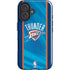 NBA Oklahoma City Thunder Blue Jersey iPhone 16 Plus Impact Case