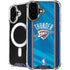 NBA Oklahoma City Thunder Blue Jersey iPhone 16 Plus MagSafe Case