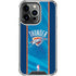 NBA Oklahoma City Thunder Blue Jersey iPhone 16 Pro Clear Case