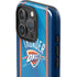 NBA Oklahoma City Thunder Blue Jersey iPhone 16 Pro Impact Case