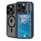 NBA Oklahoma City Thunder Blue Jersey iPhone 16 Pro Kickstand Case
