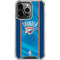 NBA Oklahoma City Thunder Blue Jersey iPhone 16 Pro Max Clear Case
