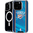 NBA Oklahoma City Thunder Blue Jersey iPhone 16 Pro Max MagSafe Case