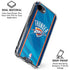 NBA Oklahoma City Thunder Blue Jersey iPhone 16e Clear Case