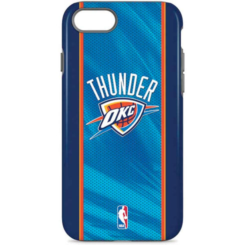 NBA Oklahoma City Thunder Blue Jersey iPhone Cases