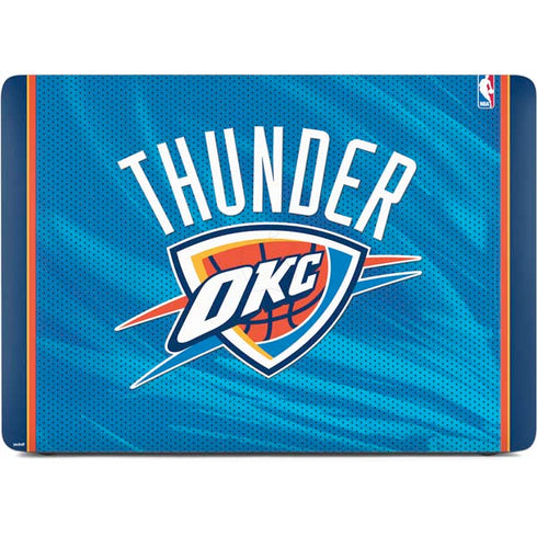 NBA Oklahoma City Thunder Blue Jersey Apple MacBook Air Skin