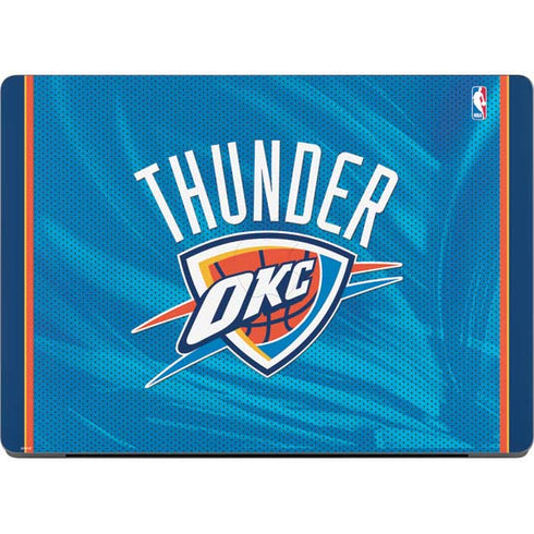 NBA Oklahoma City Thunder Blue Jersey Apple MacBook Pro 14-inch Skin