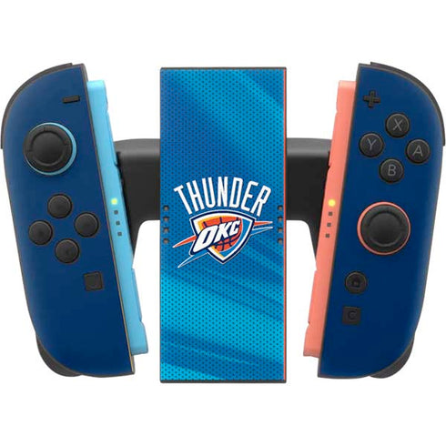 NBA Oklahoma City Thunder Blue Jersey Nintendo Switch 2 (2025) Joy-Con Controller Skin