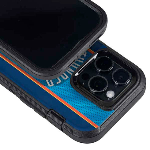NBA Oklahoma City Thunder Blue Jersey Otterbox Defender iPhone Skin