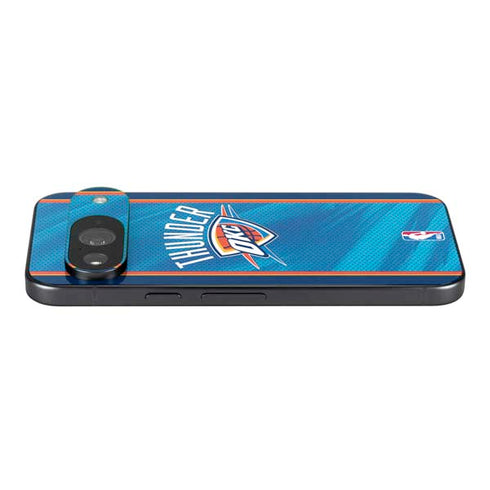 NBA Oklahoma City Thunder Blue Jersey Google Pixel 9 Skin