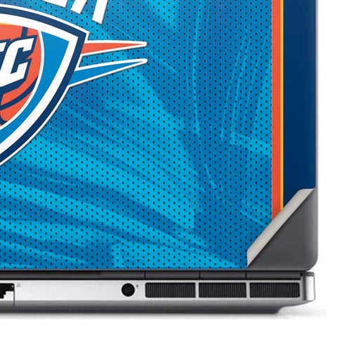 NBA Oklahoma City Thunder Blue Jersey Dell Precision Skin