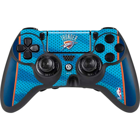 NBA Oklahoma City Thunder Blue Jersey PlayStation PS4 Skins