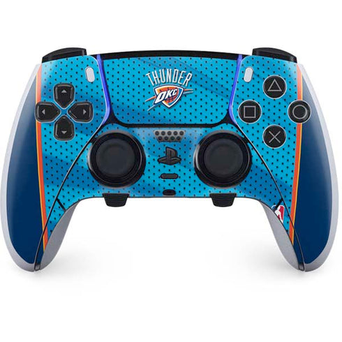 NBA Oklahoma City Thunder Blue Jersey PlayStation PS5 Skins