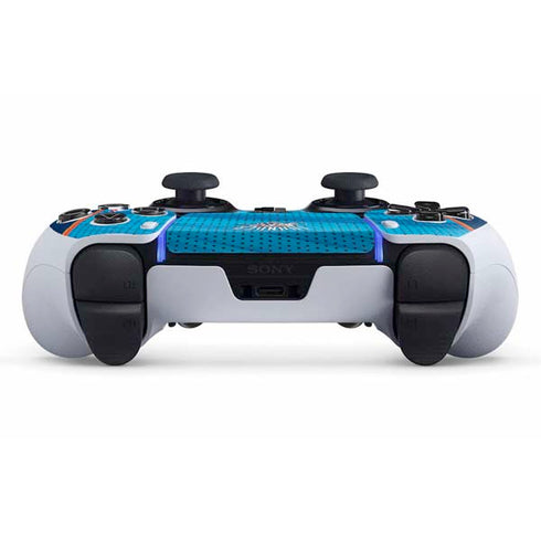 NBA Oklahoma City Thunder Blue Jersey PS5 DualSense Edge Pro Controller Skin