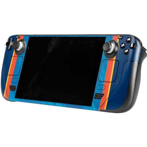 NBA Oklahoma City Thunder Blue Jersey Steam Deck Handheld Gaming Computer OLED Skin