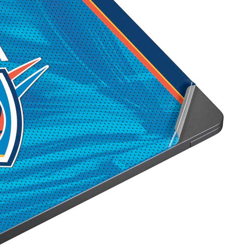 NBA Oklahoma City Thunder Blue Jersey Surface Laptop 7 13.8in Skin