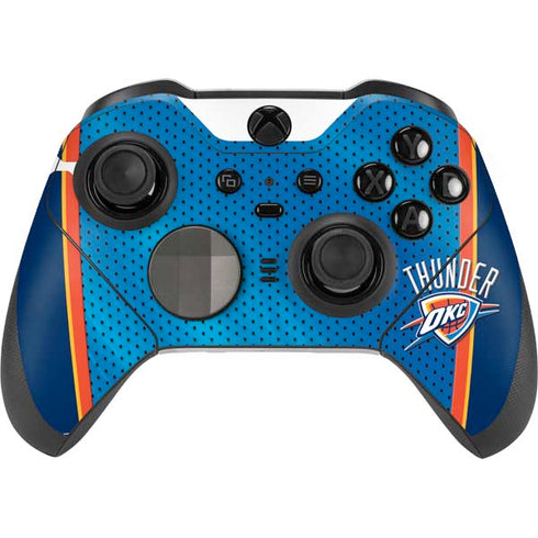 NBA Oklahoma City Thunder Blue Jersey Xbox Elite Wireless Controller Series 2 Skin