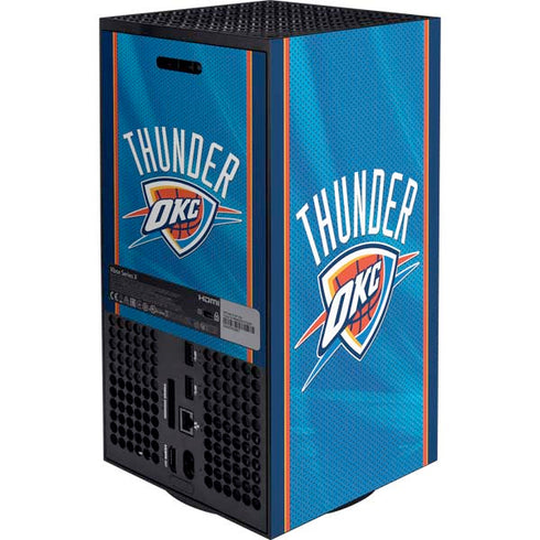 NBA Oklahoma City Thunder Blue Jersey XBox Series X Digital Edition Bundle Skin