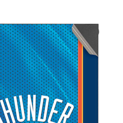 NBA Oklahoma City Thunder Blue Jersey XBox Series X Digital Edition Console Skin