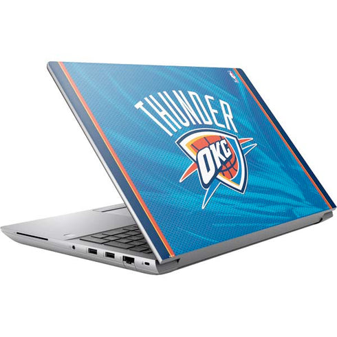 NBA Oklahoma City Thunder Blue Jersey HP ZBook Fury 16 G10 Skin