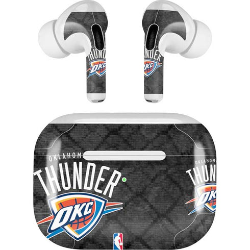 NBA Oklahoma City Thunder Dark Rust AirPods Pro 2nd Gen Skin