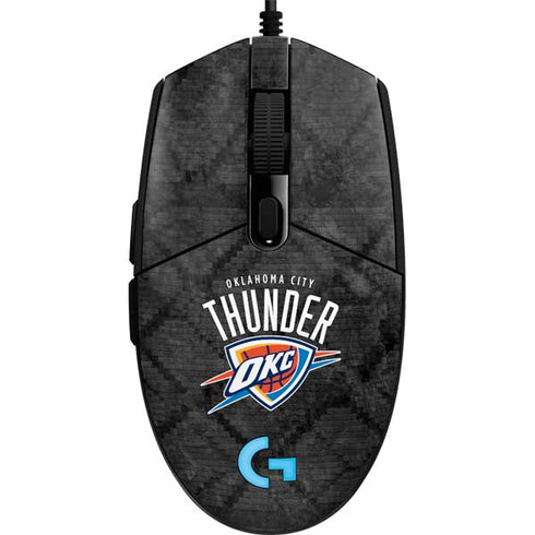 NBA Oklahoma City Thunder Dark Rust G203 Prodigy RGB Wired Gaming Mouse Skin