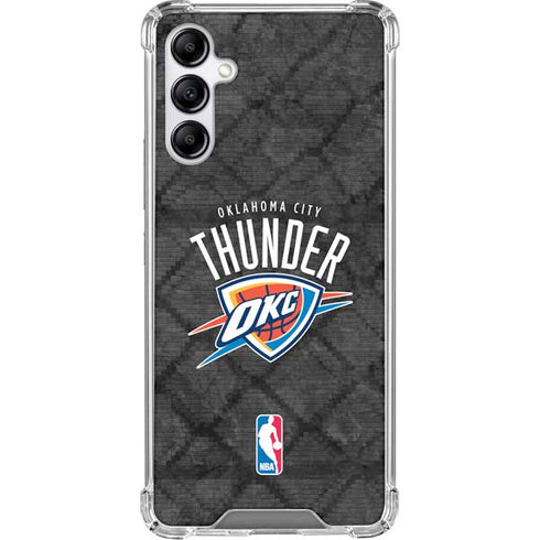 NBA Oklahoma City Thunder Dark Rust Gabb Phone 4 Clear Case
