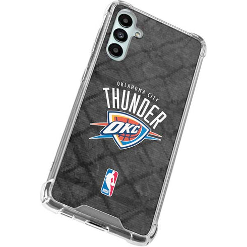 NBA Oklahoma City Thunder Dark Rust Gabb Phone 4 Clear Case