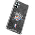 NBA Oklahoma City Thunder Dark Rust Gabb Phone 4 Clear Case
