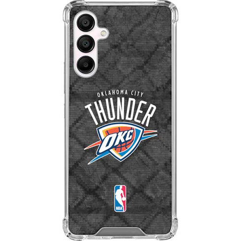 NBA Oklahoma City Thunder Dark Rust Galaxy A16 5G Clear Case