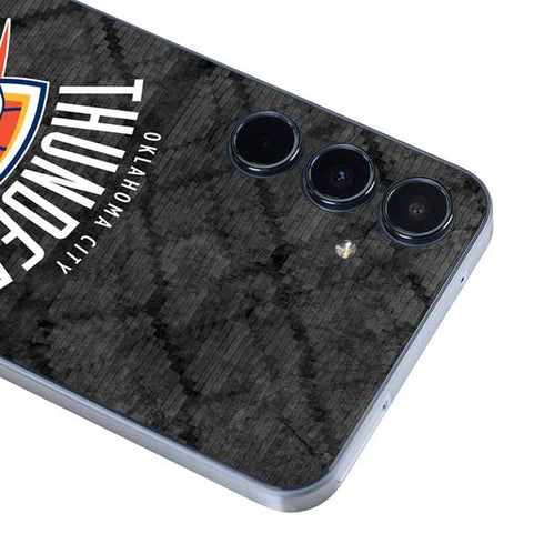 NBA Oklahoma City Thunder Dark Rust Galaxy A35 5G Skin
