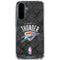NBA Oklahoma City Thunder Dark Rust Galaxy A36 5G Clear Case