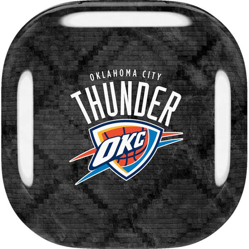 NBA Oklahoma City Thunder Dark Rust Galaxy Buds Live Skin