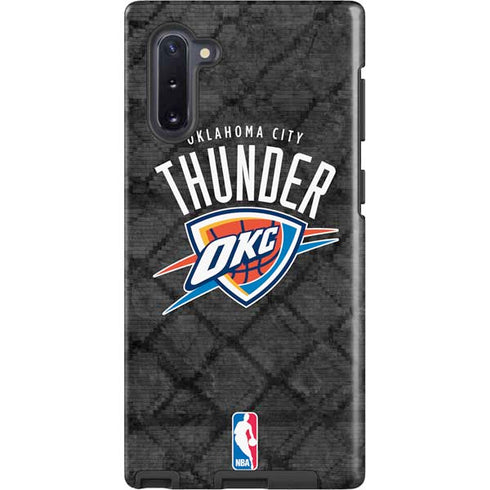 NBA Oklahoma City Thunder Dark Rust Galaxy Cases