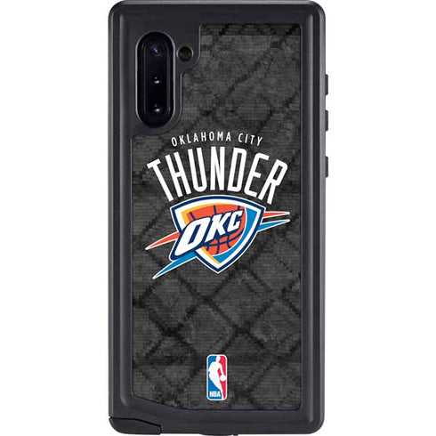NBA Oklahoma City Thunder Dark Rust Galaxy Cases