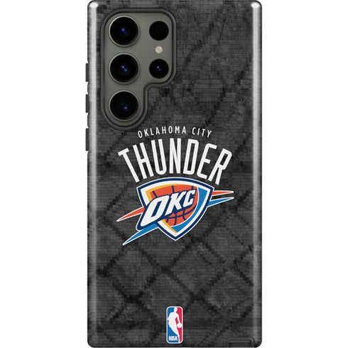 NBA Oklahoma City Thunder Dark Rust Galaxy S23 Ultra Pro Case