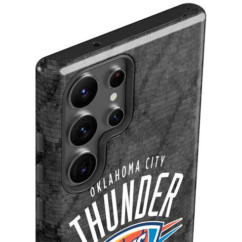NBA Oklahoma City Thunder Dark Rust Galaxy S23 Ultra Pro Case