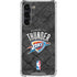 NBA Oklahoma City Thunder Dark Rust Galaxy S24 FE Clear Case