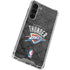 NBA Oklahoma City Thunder Dark Rust Galaxy S24 FE Clear Case
