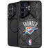 NBA Oklahoma City Thunder Dark Rust Galaxy S25 Plus Kickstand Case