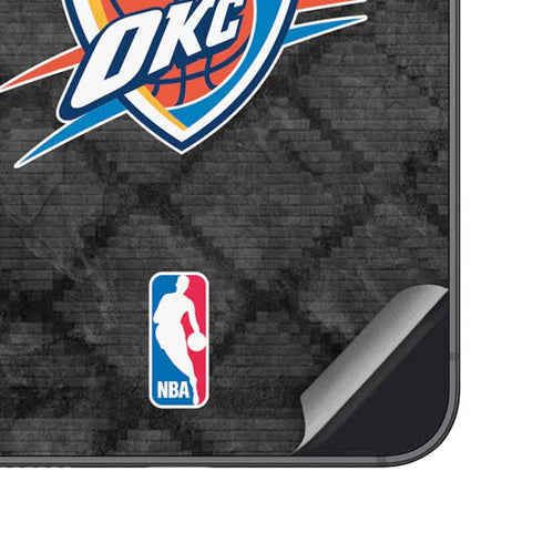 NBA Oklahoma City Thunder Dark Rust Galaxy S24 Skin