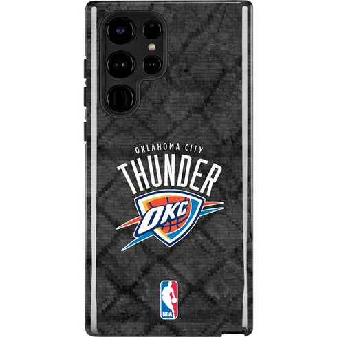NBA Oklahoma City Thunder Dark Rust Galaxy S25 Ultra Impact Case