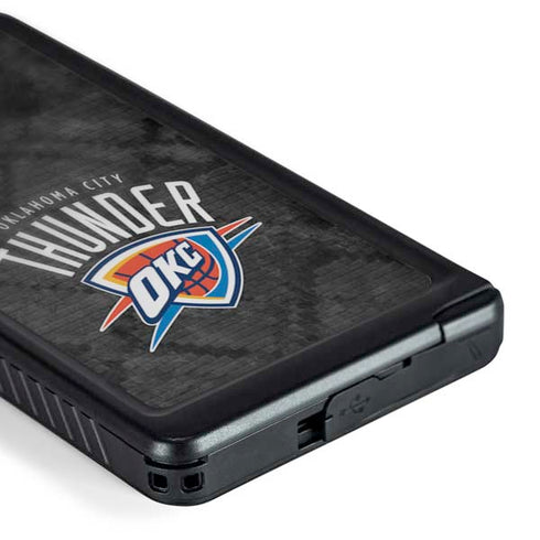 NBA Oklahoma City Thunder Dark Rust Galaxy S24 Ultra Waterproof Case