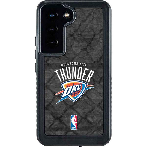 NBA Oklahoma City Thunder Dark Rust Galaxy S24 Waterproof Case